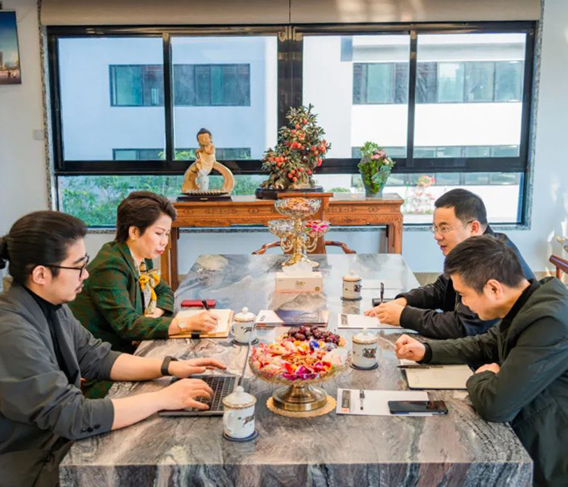新年新氣象，勒流街道黨工委書記王光蒞臨我司指導(dǎo)